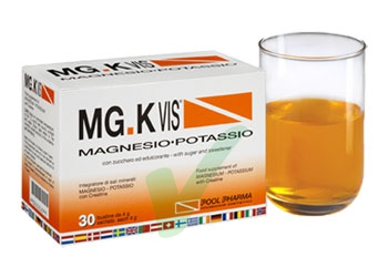 MGK VIS Linea Integratori Idrosalini Polvere Granulare 30 buste Arancia