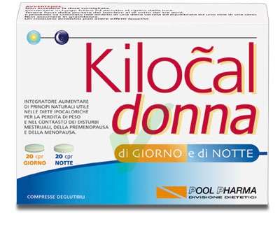 Kilocal Integratori per il Benessere Integratore Dietetico Donna 20+20 Compresse