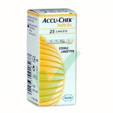 ACCU-CHECK Softclix 25 lancette