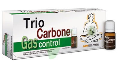 Triocarbone Flaconcini Gas Control 7 Fl da 10 ml
