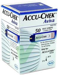 ACCU-CHECK Aviva 50 striscie