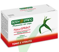 Body Spring Linea NaturSprint Forza ed Energia Guaran 10 Flaconcini