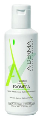 ADerma Exomega Pelli Sensibili ed Atopiche Bagno Doccia Nutriente Plantule 250ml