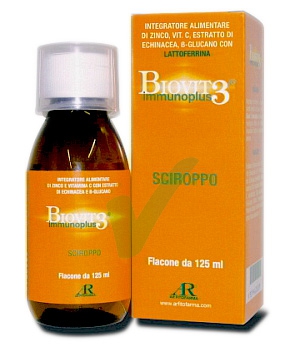 AR Fitofarma Ricerca Naturale Biovit 3 Immunoplus Sciroppo Bambini 125 ml