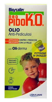 Bioscalin Linea Anti-Pediculosi Neo PidoK.O. Olio Disinfestante + Pettine 75 ml