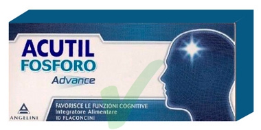 Acutil Fosforo Linea Advance Integratore Alimentare 10 Flaconcini