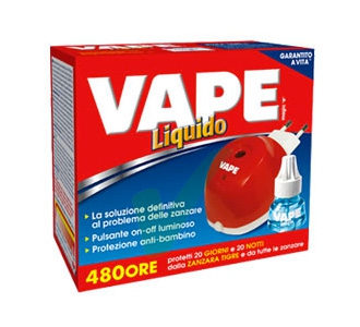 Vape Linea Insetti Volanti Insetto-Repellente Emanatore con Ricarica Liquida