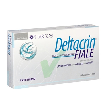 Pharcos Linea Tricologici Deltacrin Lozione Seboequilibrante Capelli 10 Fiale