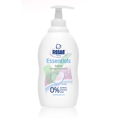 Fissan Baby Linea Essentials Igiene Delicata Bagnetto Corpo e Capelli 400 ml