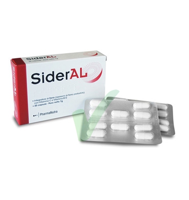 Pharmanutra Linea Vitamine Minerali SiderAl Ferro Liposomiale 20 Capsule