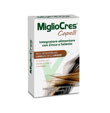 MiglioCres Linea Capelli Splendenti MiglioCres Capelli Anti-Caduta 60 Capsule