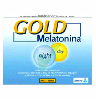Alcka-Med Linea Melatonina Gold Integratore Alimentare 60 Compresse