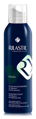 Rilastil Linea Man Gel da Barba Delicato e Soffice Pelli Sensibili Uomo 150 ml