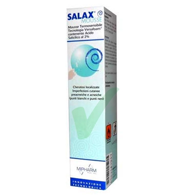 Sandoz Linea Viso Elasticizzante Salax Mousse Trattamento Cheratolitico 75 ml