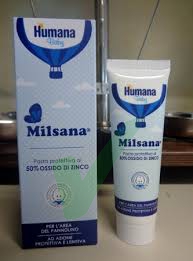 Humana Italia Humana Baby Milsana Pasta Protettiva All'ossido Di Zinco 50 Ml