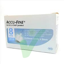 Roche Diabetes Care Italy Accu-fine Ago G31 8mm 100pz