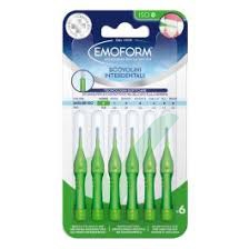 Emoform Scovolino Iso 0 Verde 6pz