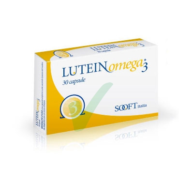Sooft Italia Linea Salute degli Occhi Lutein Omega3 Integratore 30 Capsule