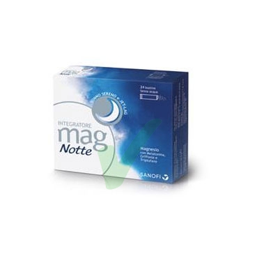 Sanofi Aventis Linea Vitamine e Minerali Mag Notte Integratore 24 Buste Agrumi