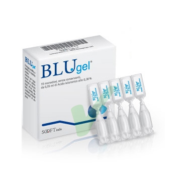 Sooft Italia Linea Salute degli Occhi Blu Gel A Collirio 15 Flaconcini Monodose