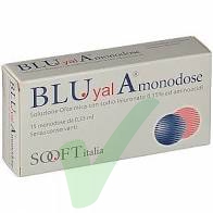 Sooft Italia Linea Salute degli Occhi Bluyal A Lacrime Collirio 15 Flaconcini