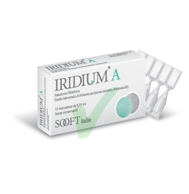 Sooft Italia Linea Salute degli Occhi Iridium A Collirio Protettivo 15Flaconcini