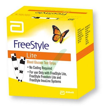 Abbott Diabetes Care Linea Controllo Glicemia Freestyle Lite 25 Strisce Reattive
