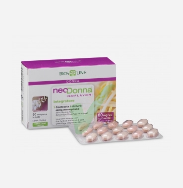 Bios Line Linea Menopausa Neodonna Isoflavoni Integratore Alimentare 30Compresse
