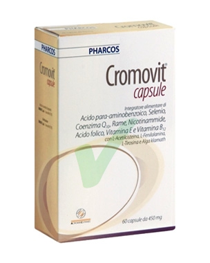 Pharcos Linea Vitamine e Minerali Cromovit Integratore Alimentare 60 Capsule