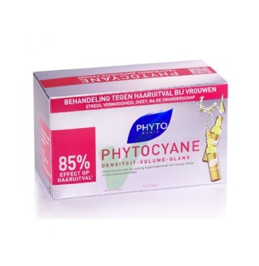 Phyto Linea Phytocyane Trattamento Rinforzante Anticaduta Capelli Donna 12 Fiale