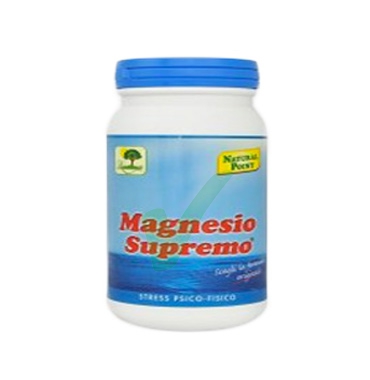 Natural Point Linea Vitamine e Minerali Magnesio Supremo Integratore 300 g