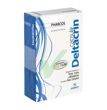 Pharcos Linea Tricologici Deltacrin Integratore Anticaduta Capelli 60 Capsule
