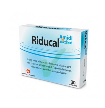 Chemist Research Linea Controllo del Peso Riducal Integratore 30 Compresse