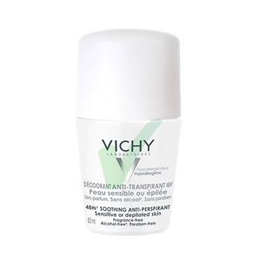 Vichy Linea Deo Deodorante Delicato Roll-on per Pelli Sensibili o Depilate 50 ml