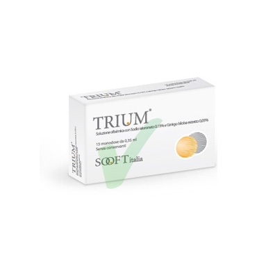 Sooft Italia Linea Salute degli Occhi Trium Collirio Rigenerante 15 Flaconcini