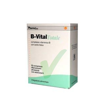 PharmaLine Linea Vitamine B Vital Totale Integratore 20 Compresse Effervescenti