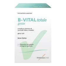 PharmaLine Linea Vitamine B Vital Totale Integratore Alimentare Gocce 30 ml