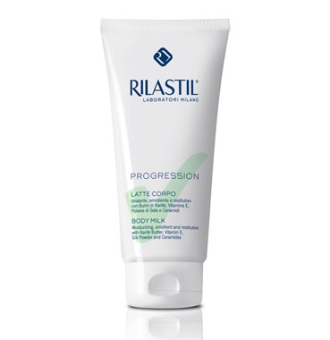 Rilastil Linea Progression Latte Corpo Idratante Emolliente Restitutivo 200 ml