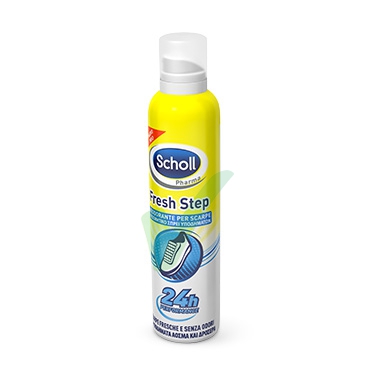 Scholl Linea Sudorazione Piedi Fresh Step Trattamento Deodorante Scarpe 150 ml