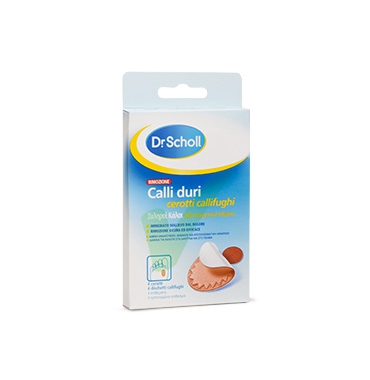 Scholl Linea Calli e Durezze Trattamento Calli Duri 6 Cerotti Callifughi