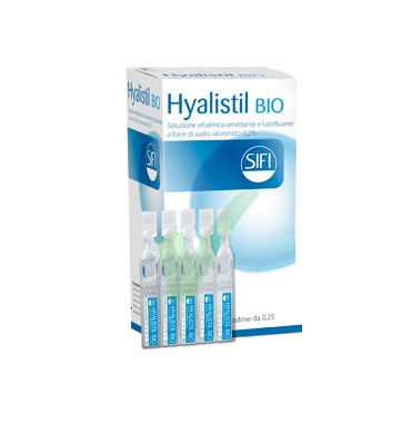 SIFI Linea Salute degli Occhi Hyalistil Bio Collirio Lubrificante 30 Flaconcini