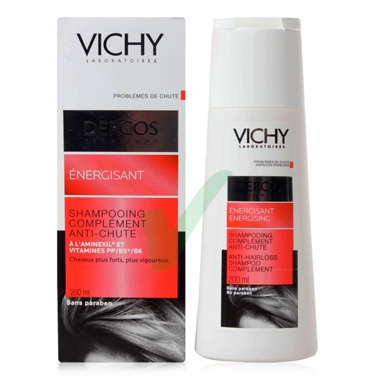 Dercos Linea Energizzante Shampoo Anticaduta Capelli Fini e Fragili 200 ml