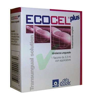 Difa Cooper Linea Unghie Sane ECOCEL Plus Idrolacca Ungueale Indurente 3,3 ml