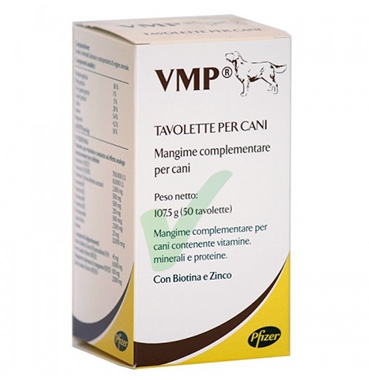 Zoetis Pfizer Linea Animali Domestici VMP Vitamine Cani Integratore 50 Compresse