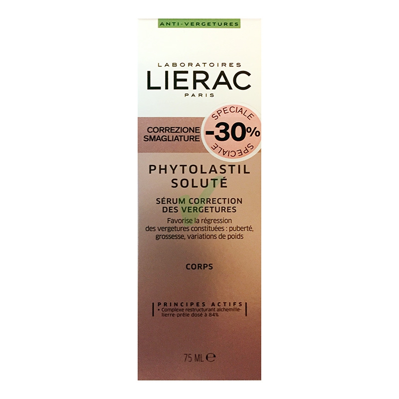 Lierac Linea Phytolastil Trattamento Solut Siero Correttivo Smagliature 75 ml
