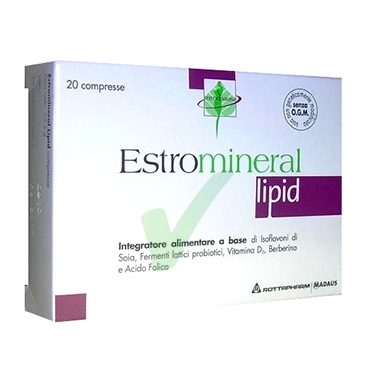 Estromineral Linea Benessere e Salute Lipid Integratore Alimentare 20 Compresse