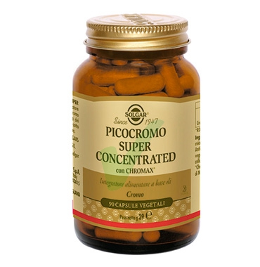 Solgar Linea Controllo del Peso Picocromo Super Concentrato 90 Capsule