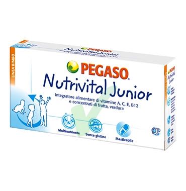 Pegaso Linea Energia Nutrivital Junior Integratore 30 Compresse Masticabili