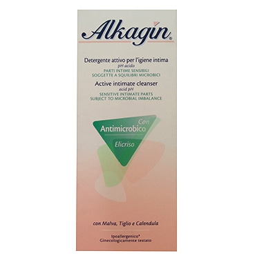 Alkagin Linea Intima Dermatologica Detergente Attivo Anti-Microbico 250 ml