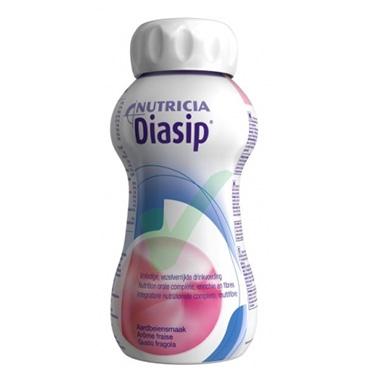 Nutricia Linea Nutrizione Domiciliare Diasip Integratore Gusto Fragola 4x200 ml